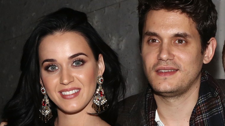 Katy Perry and John Mayer.