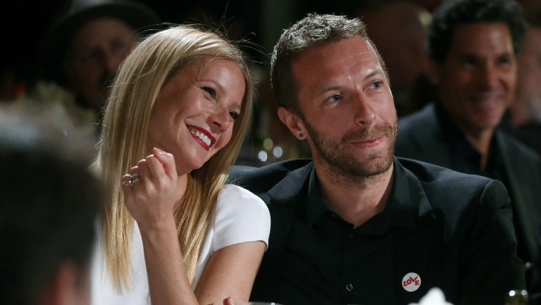 Gwyneth Paltrow and Chris Martin.