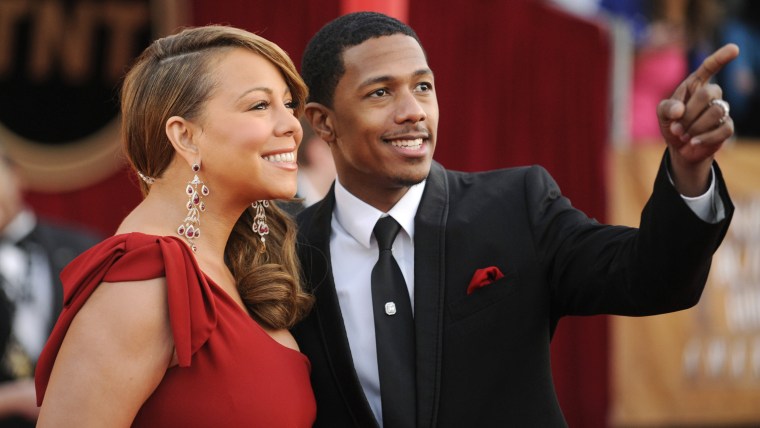 Mariah Carey and Nick Cannon.