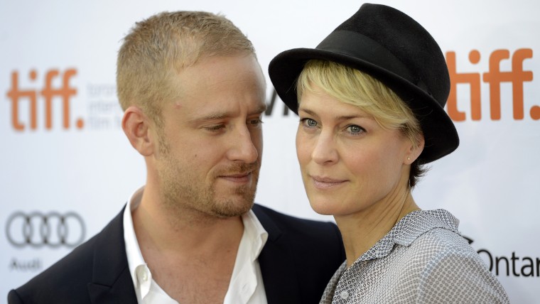 Ben Foster and Robin Wright.