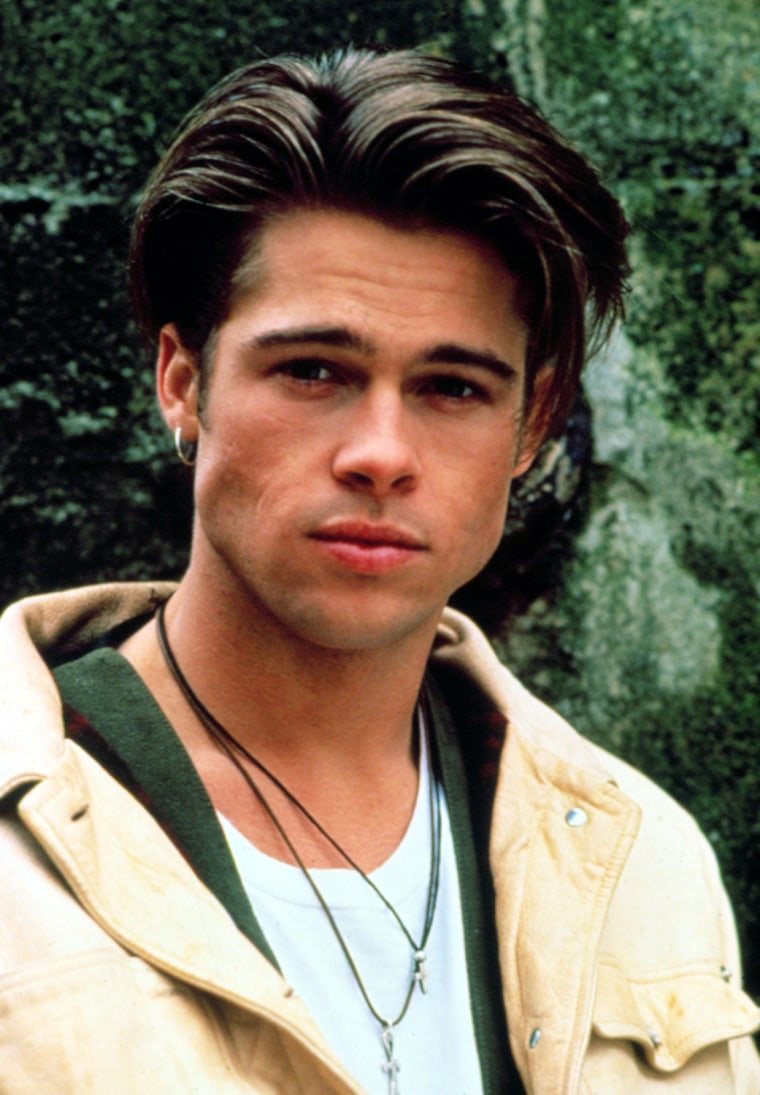 Brad Pitt channels his youthful 'Legends of the Fall' look during