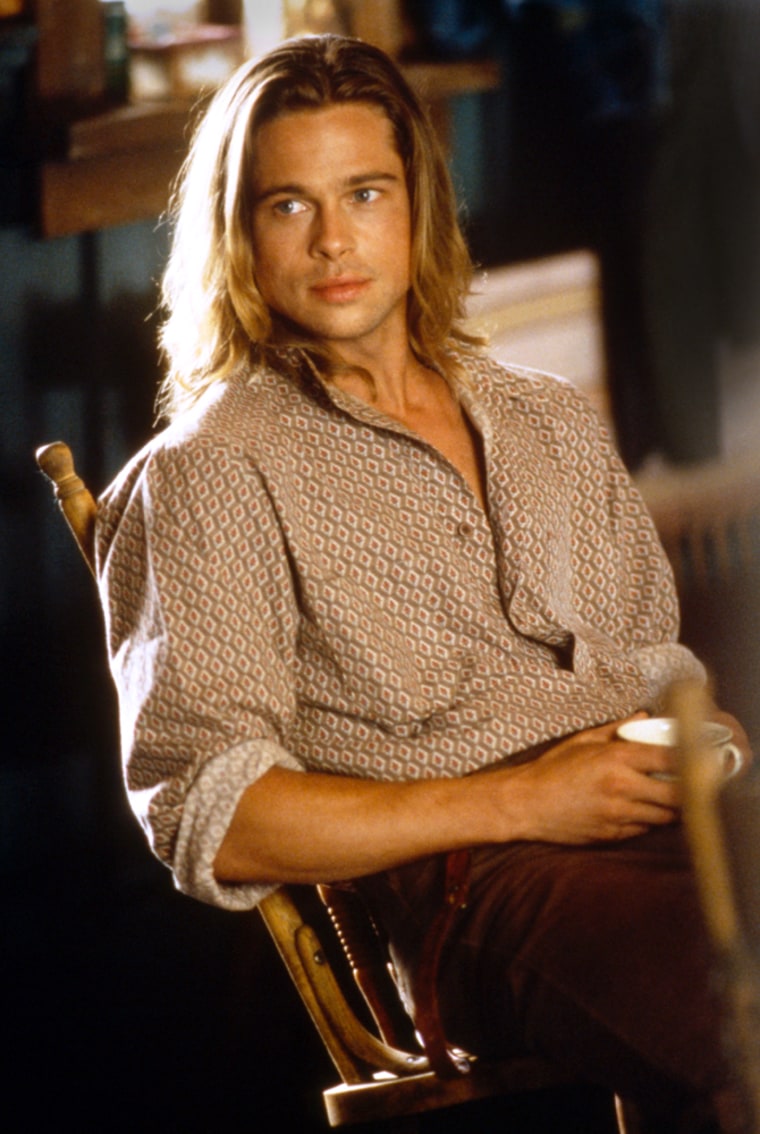 Brad Pitt's luscious locks: The evolution of his beautiful mane