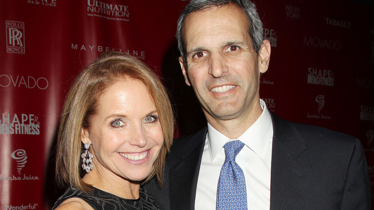 Katie Couric and John Molner married in her back yard.