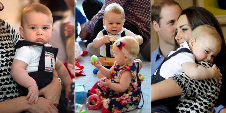 Prince George made so many friends Down Under during his play date.
