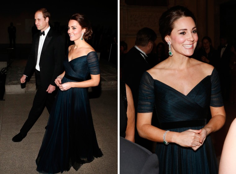 The pair attend the St. Andrews 600th Anniversary Dinner at the Metropolitan Museum of Art.