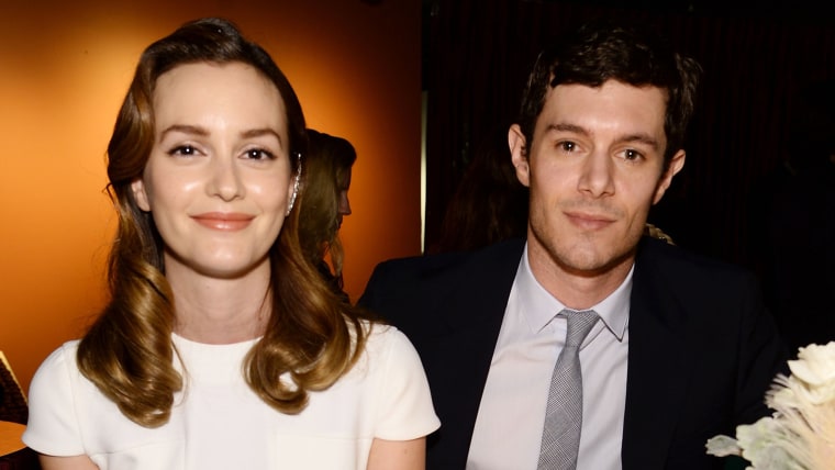 Leighton Meester and Adam Brody