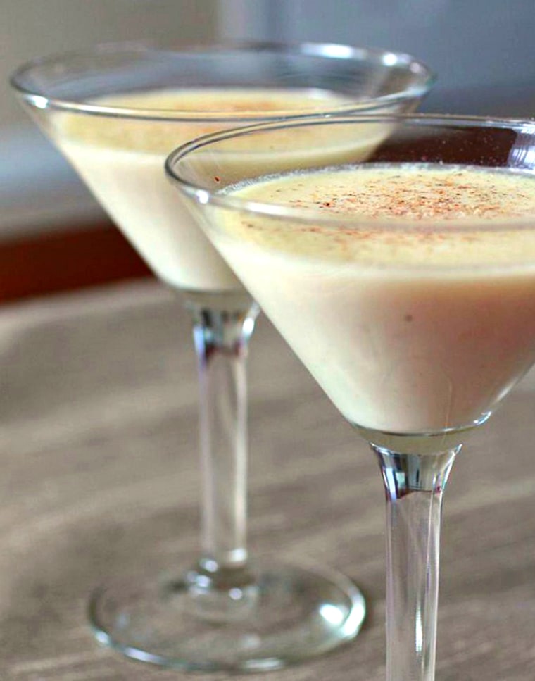 Eggnog Martini