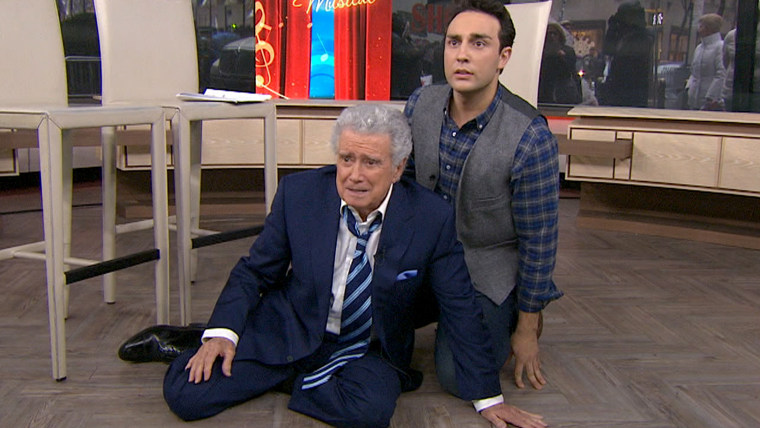 Image: Regis Philbin and Sal Cacciato