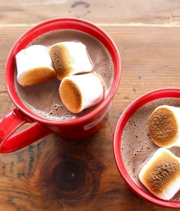 Nutella hot cocoa