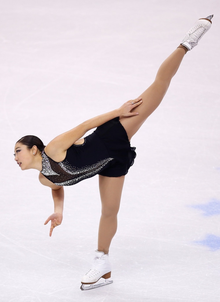 Mirai Nagasu competes in the free skate program during the 2014 Prudential U.S. Figure Skating Championships at TD Garden on January 11, 2014 in Bosto...