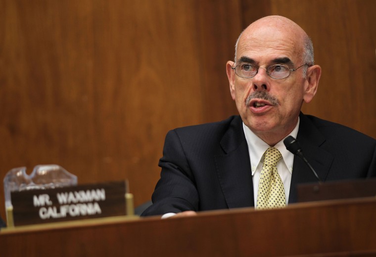 Image: rep. Henry Waxman