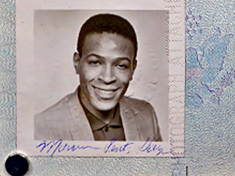 Image: Marvin Gaye's passport