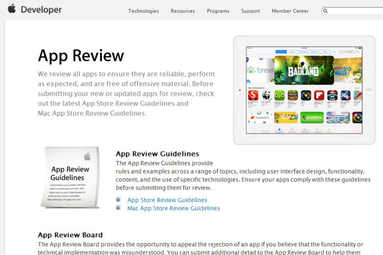 App review