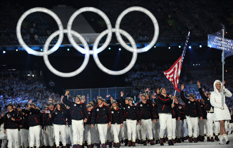 The last U.S. athlete to serve as flag bearer at the Winter Olympics was luger Mark Grimmette in 2010 in Vancouver.