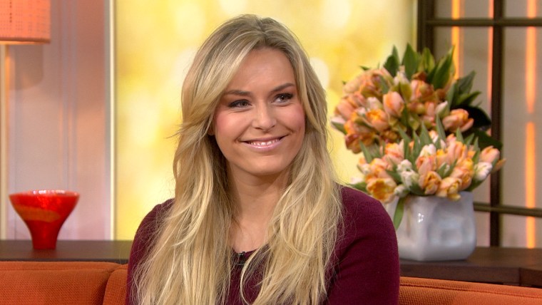 Lindsey Vonn speaks with Savannah Guthrie on the TODAY Show.
