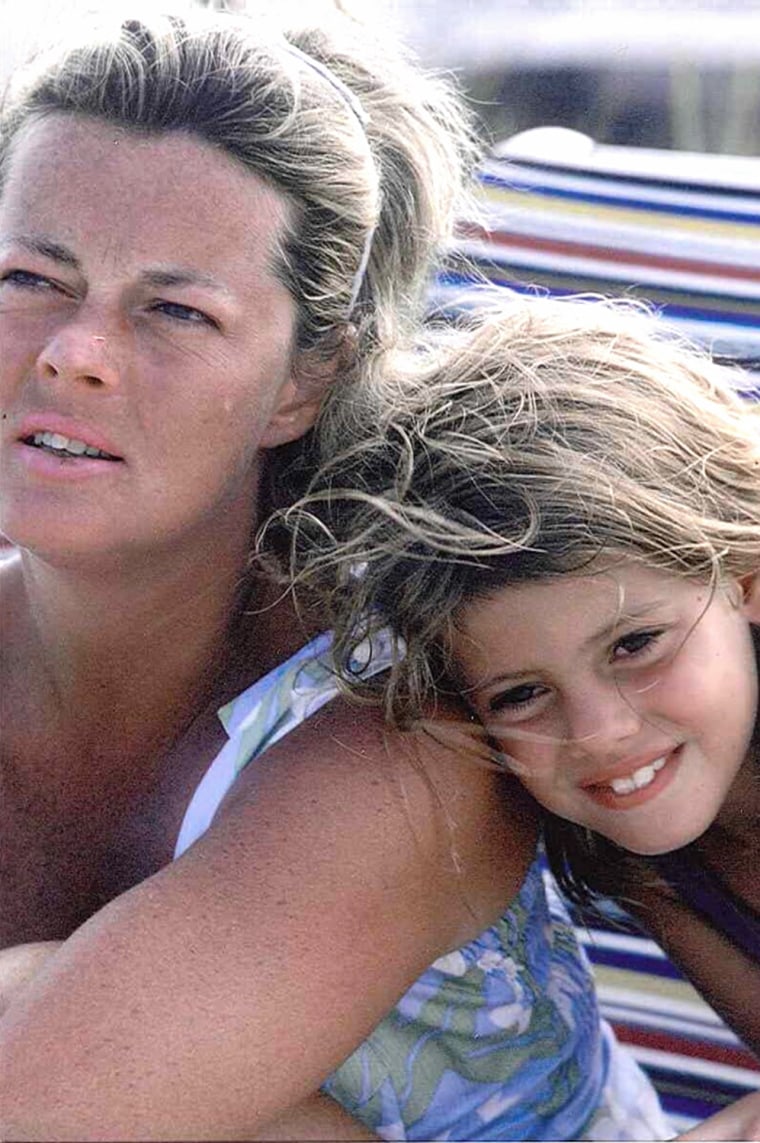 Kelly Corrigan and her mom. Growing up, they had a rocky relationship, but when Kelly started taking care of kids herself she gained a new appreciation for her mother.