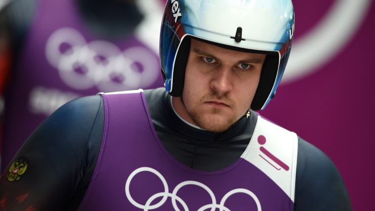 Ridiculous faces made by Olympic lugers.