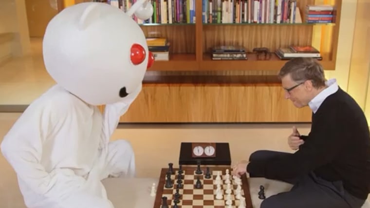 To thank Reddit for hosting his Ask Me Anything, Bill Gates created a video—starring himself and the Reddit mascot—that has since gone viral.