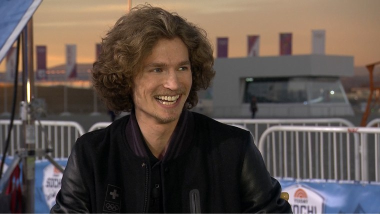 Iouri Podladtchikov talks to the TODAY anchors about his friendship with fellow snowboarder Shaun White.