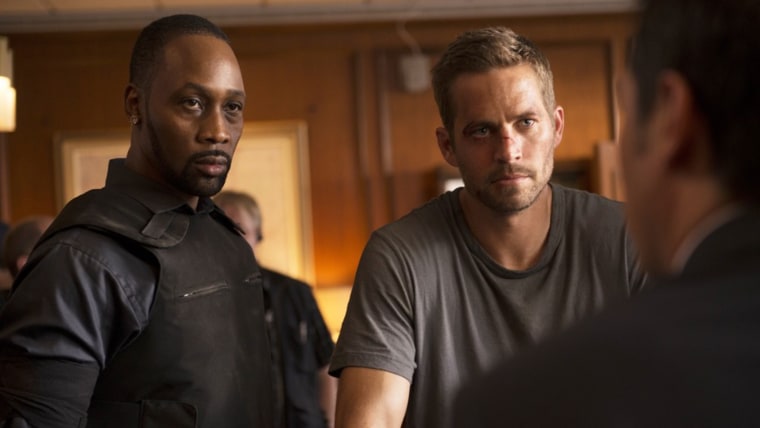 RZA and Paul Walker in "Brick Mansions."