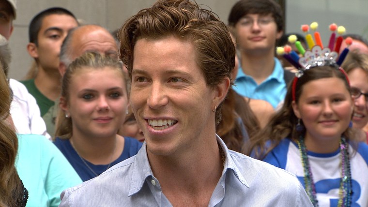 Shaun White stops by the plaza to talk about the Sochi Olympics and his dramatic haircut.