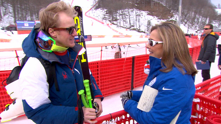 Ted Ligety, alpine ski racer from the United States.