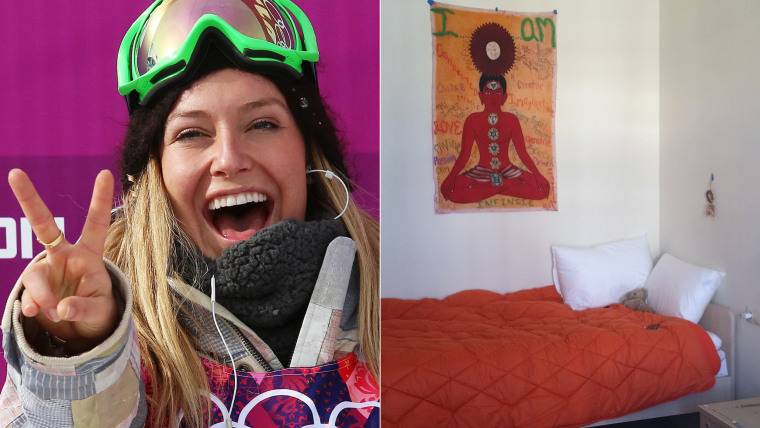 Jamie Anderson's bedroom