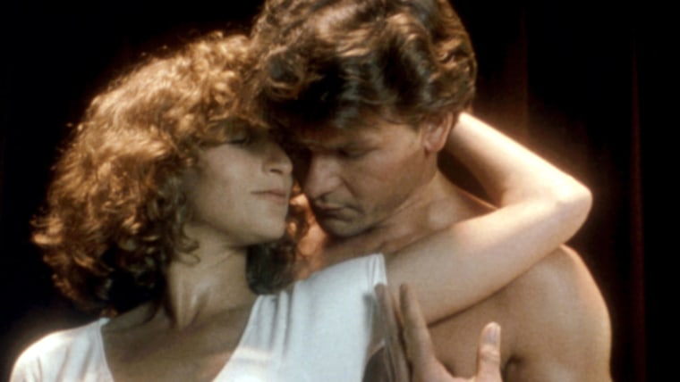 DIRTY DANCING, Jennifer Grey, Patrick Swayze, 1987, (c)Vestron Pictures/courtesy Everett Collection