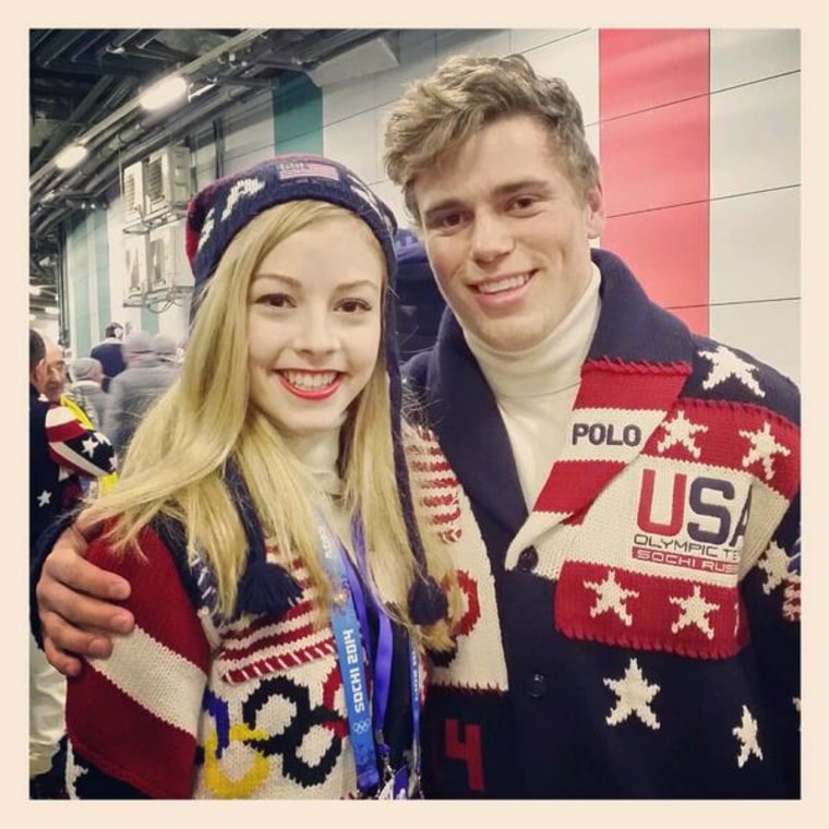 Image: Gracie Gold and Gus Kenworthy