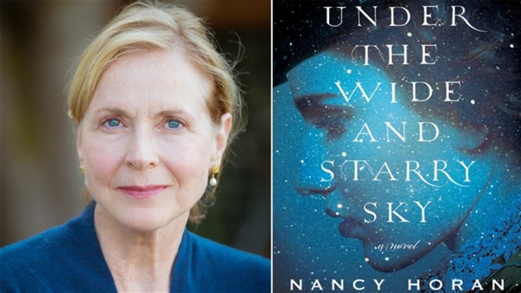 Author Nancy Horan and her second novel, \"Under the Wide and Starry Sky\"