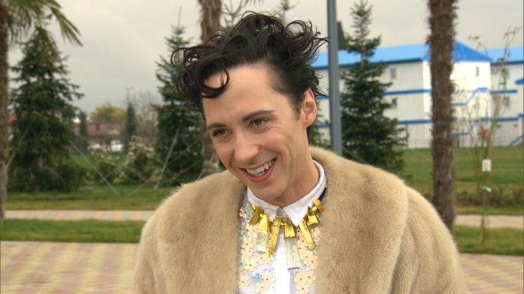Johnny Weir talked to Billy Bush about his experience during the Sochi Games.