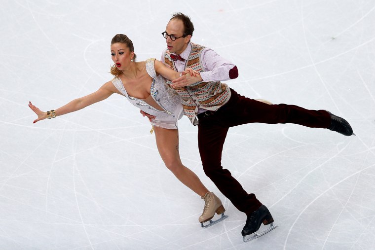 Image: Germany's Nelli Zhiganshina and Alexander Gazsi