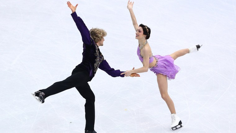Meryl Davis and Charlie White of the United States compete in the Figure Skating Ice Dance Free Dance in Sochi.