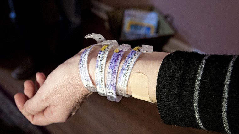 Craig Fugate learned of the birth of a fourth daughter by counting the hospital bracelets on his wife's arm.