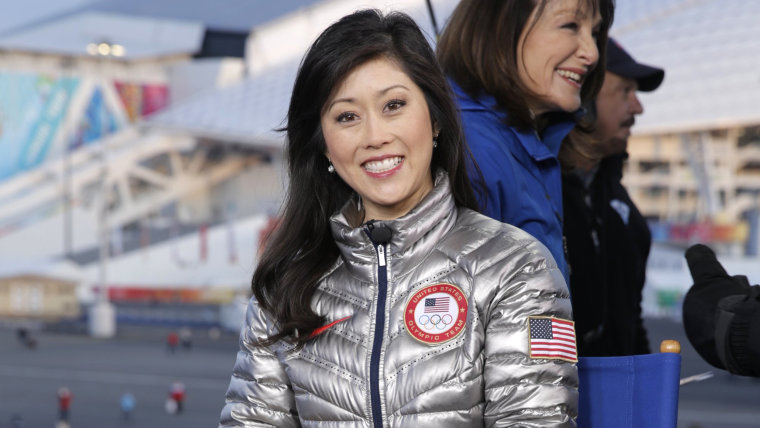 TODAY -- Pictured: Kristi Yamaguchi from the 2014 Olympics in Socci -- (Photo by: Joe Scarnici/NBC/NBC NewsWire via Getty Images)