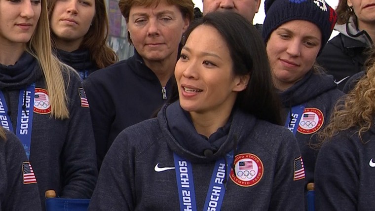 Team USA's Julie Chu.
