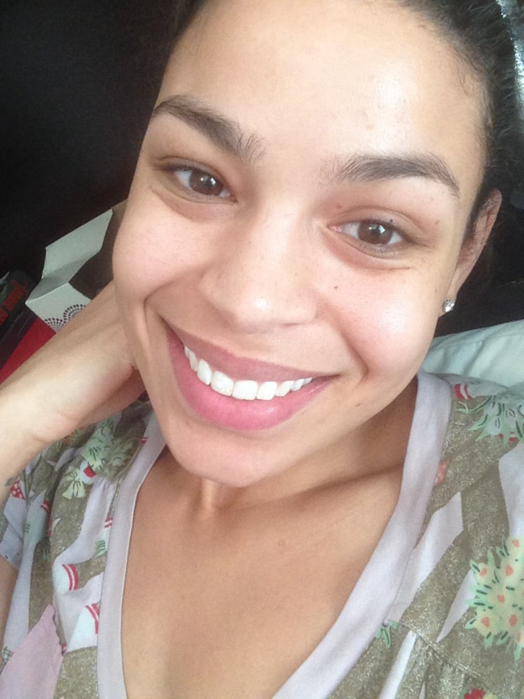 Jordin Sparks without make-up.