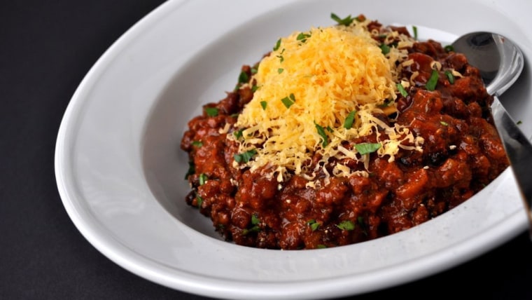 Boar and bison chili