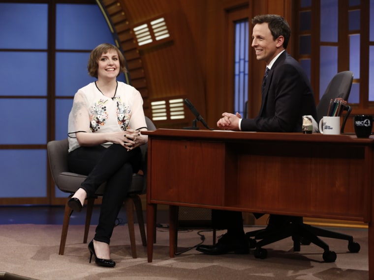 Lena Dunham, Late Night With Seth Meyers