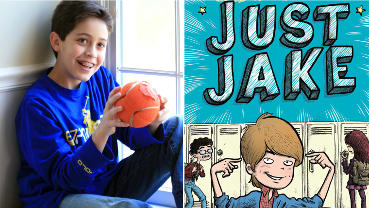 Jake Marcionette is the 13-year-old author of the bestselling book, \"Just Jake.\"