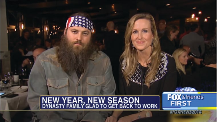 Image: Willie and Korie Robertson
