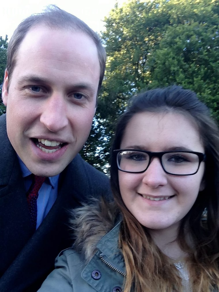 Madison Lambeâ€™s unique selfie taken with Prince William. See News Team story NTISELFIE: Prince William followed in his fatherâ€™s footsteps when he ...
