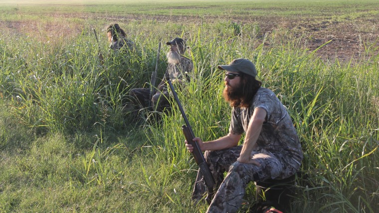 Image: Phil, Si and Jase Robertson on "Duck Dynasty"