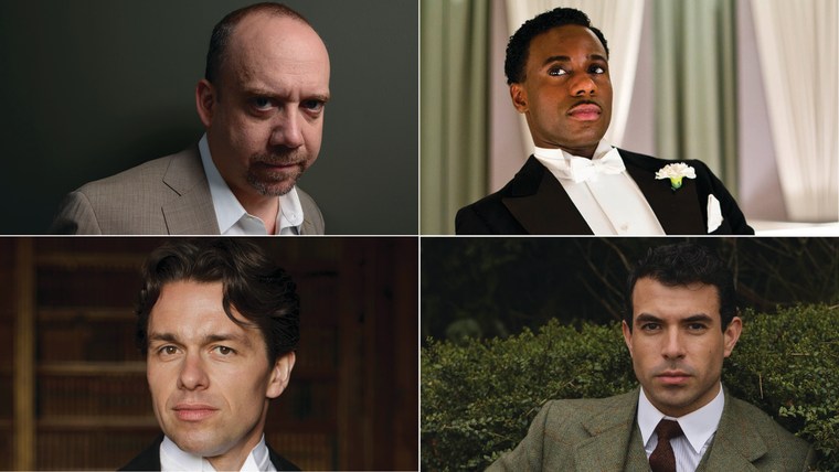 Image: Paul Giamatti, Tom Cullen, Julian Ovenden and Gary Carr are all joining "Downton Abbey" for season four.