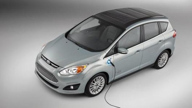 Ford will bring its prototype C-Max Solar Energi to the Consumer Electronics Show in Las Vegas next week.