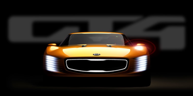 Kia will bring its new GT4 Stinger concept sports car to Detroit's North American International Auto Show.