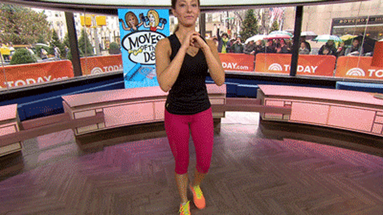 Personal trainer Helena Wolin, co-founder of Uplift Studios shares exercise moves.