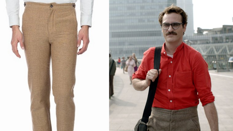 Why Spike Jonze's New Film Her Might Put Men Back Into High-Waisted Pants