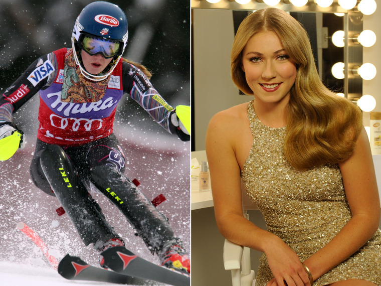 BORMIO, ITALY - JANUARY 05: (FRANCE OUT) Mikaela Shiffrin of the USA takes 1st place during the Audi FIS Alpine Ski World Cup Women's Slalom on Januar...