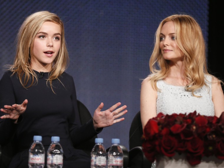 Kiernan Shipka and Heather Graham talk about Lifetime's "Flowers in the Attic."